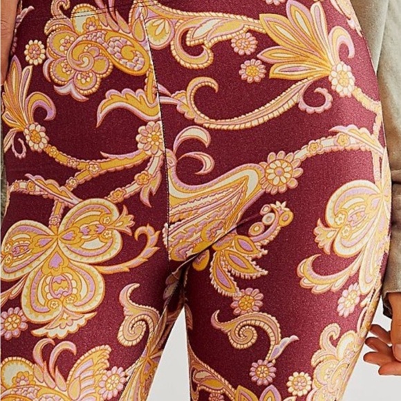 HP/ FREE PEOPLE “THE Janis Printed Bells” Wow No OFFERS - Picture 5 of 6